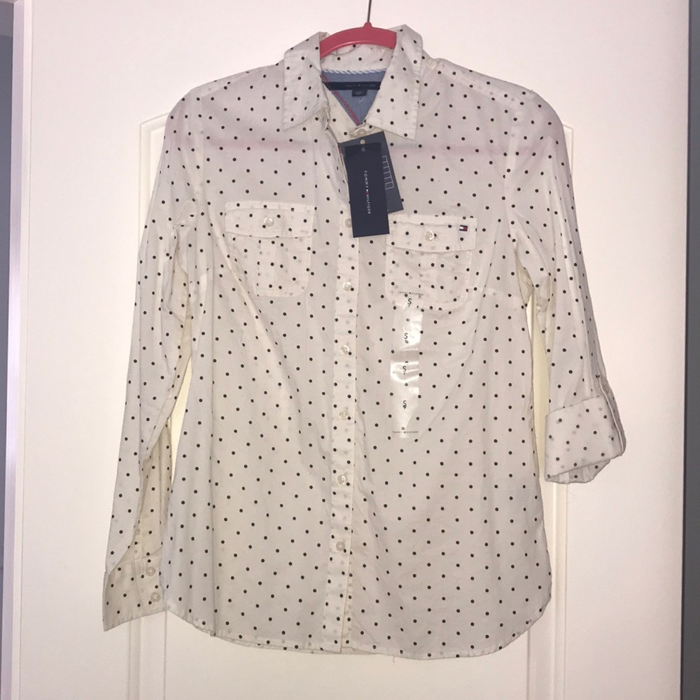 A button up blouse
